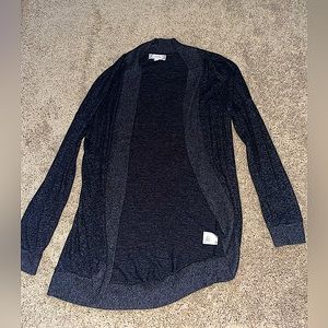 Pink Rose Grey Cardigan